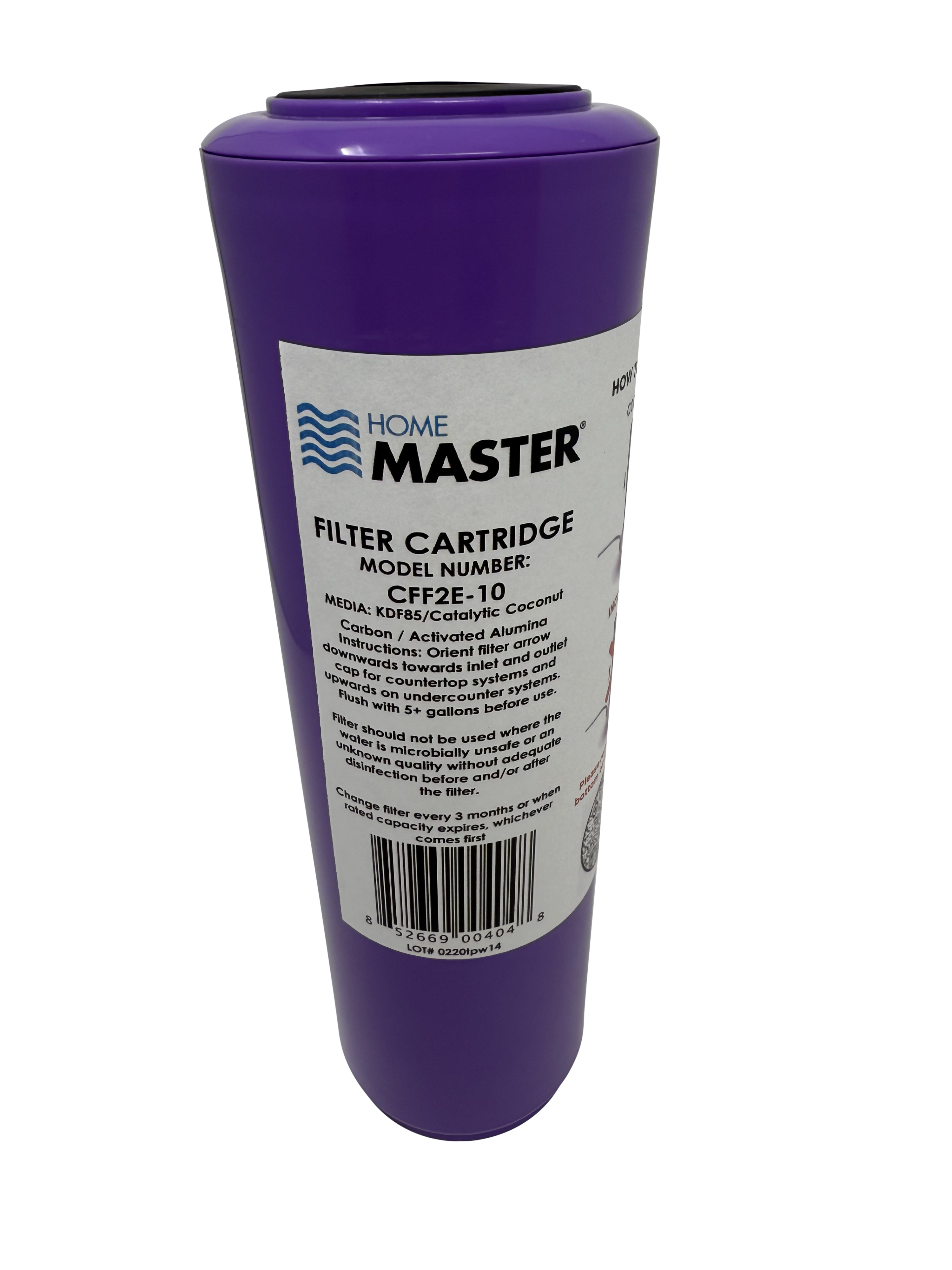 Granular Activated Carbon Filter w/ KDF55 10
