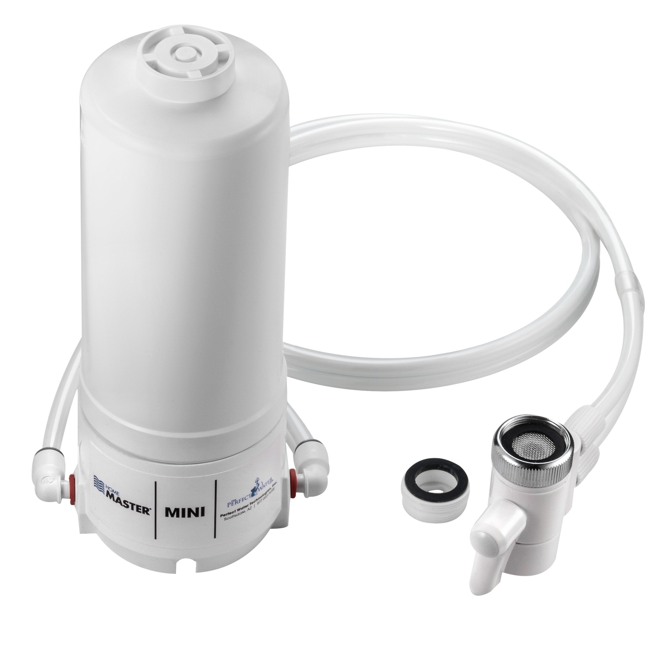 Home Master HMMINI Mini Sinktop Water Filter - White