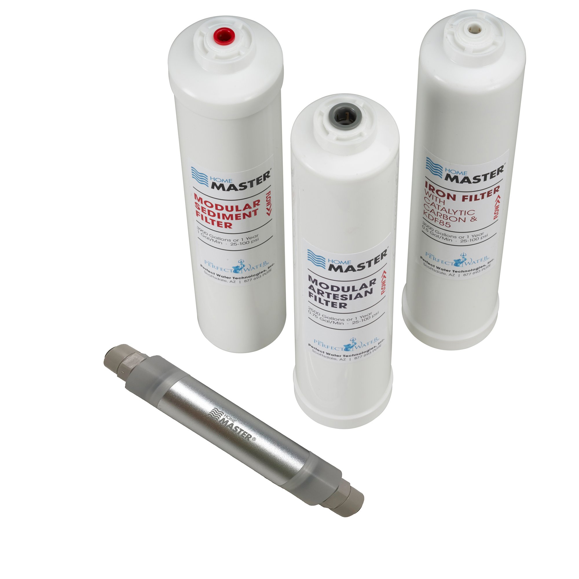 Home Master ISetTMHP-MY24 HydroPerfection Water Filter Change Set with Cold UV Sterilizer