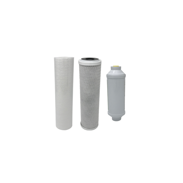 4 Stage Canister Filter Change Set w/ Inline Polishing Filter