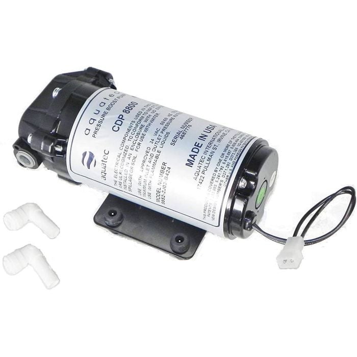 Aquatec Booster Pump 8800 Series, Power supply, Pressure Switch, and 3/8