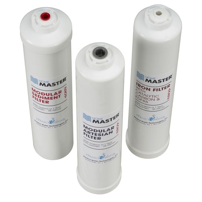 Home Master Iron w/ Artesian Upgrade Filter Change Set Home Master Iron w/ Artesian Upgrade Filter Change Set