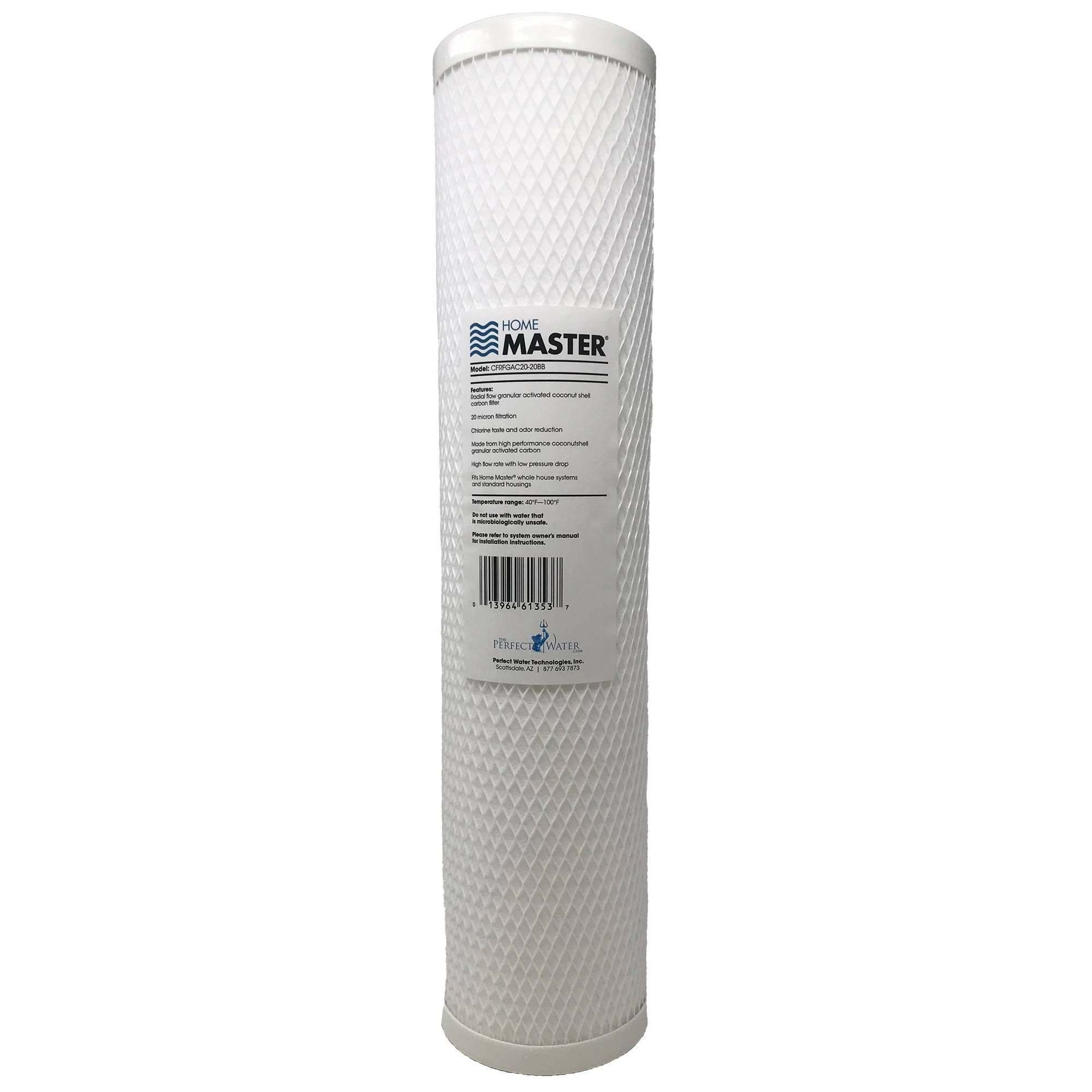 Whole House Radial Flow Granular Activated Carbon Water Filter