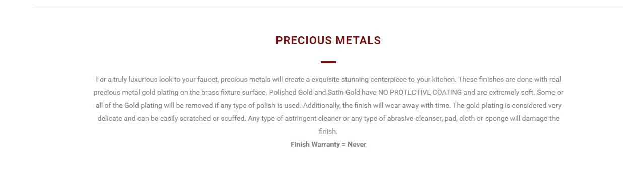precious metals