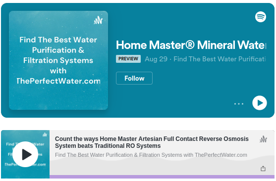 The Perfect Water Podcast